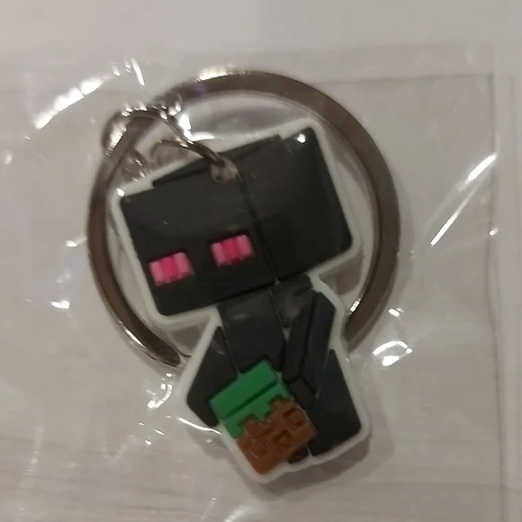 Minecraft 10 Character Keychain Set - Picture 2 of 11